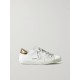 Superstar distressed metallic leather sneakers Superstar distressed metallic leather sneakers