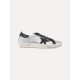 Superstar distressed metallic leather and suede sneakers Superstar distressed metallic leather and suede sneakers