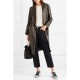 Superstar distressed metallic leather and suede sneakers Superstar distressed metallic leather and suede sneakers